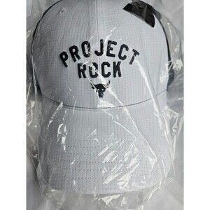 Under Armour Project Rock UA Cap Hat Trucker Baseball Snapback New With Tags